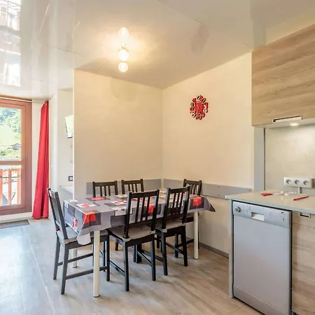 Apartment Renove Pour 6 Avec Balcon Et Casier A A Plagne Bellecote - Fr-1-351-108 *